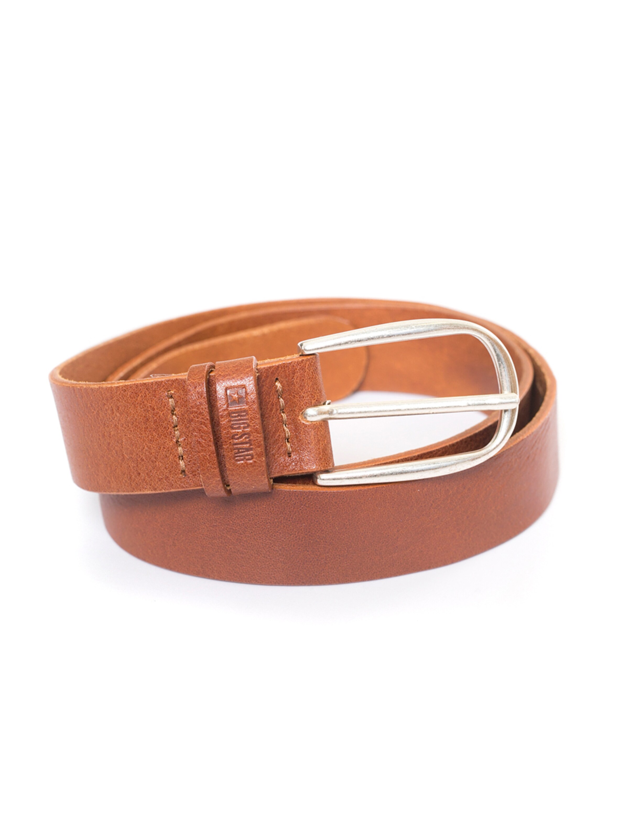 Ceinture BIG STAR en marron : devant