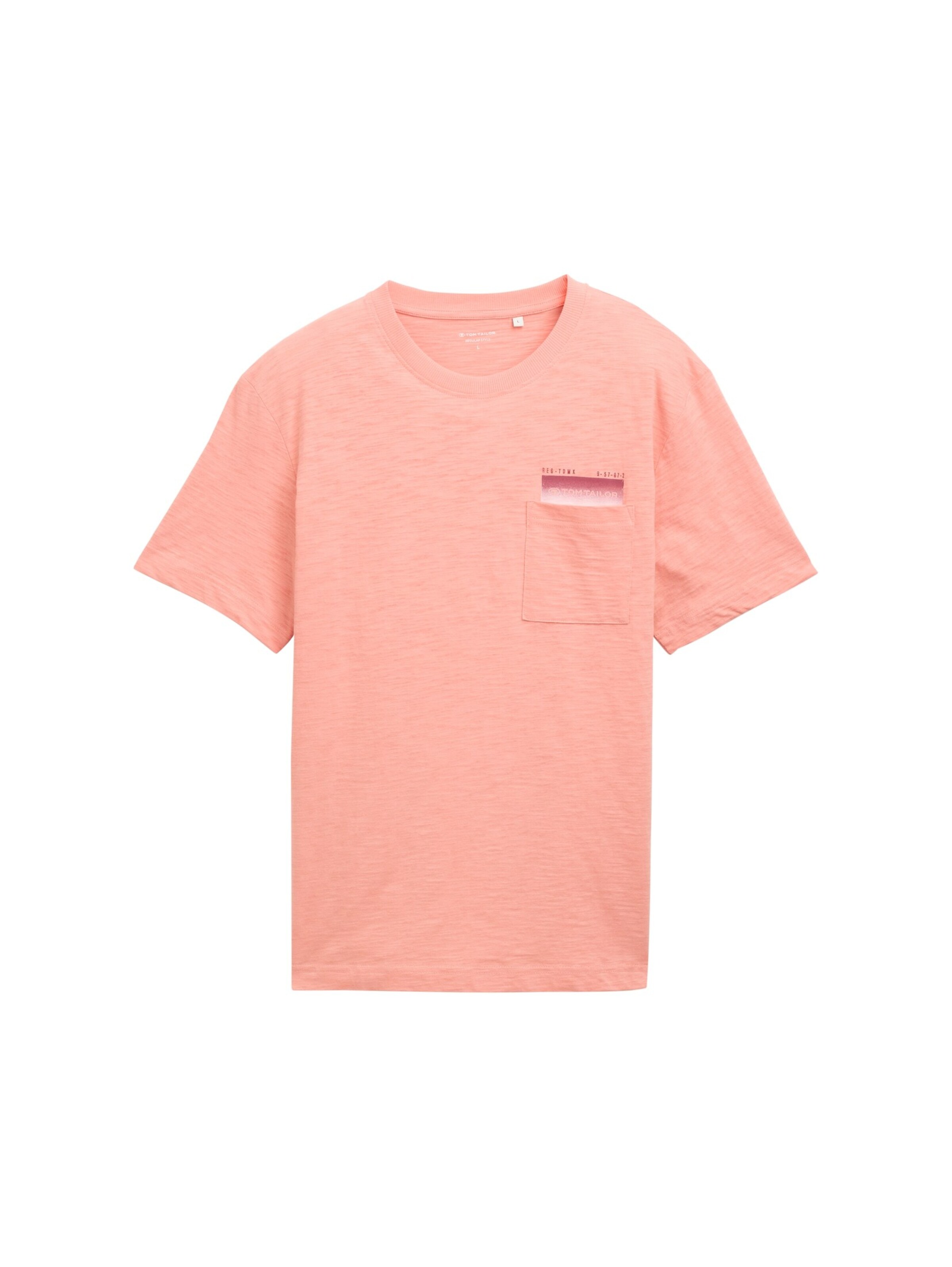 TOM TAILOR Shirt in Oranje: voorkant