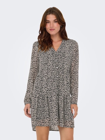 Abito camicia 'ONLStar' di ONLY in nero: frontale