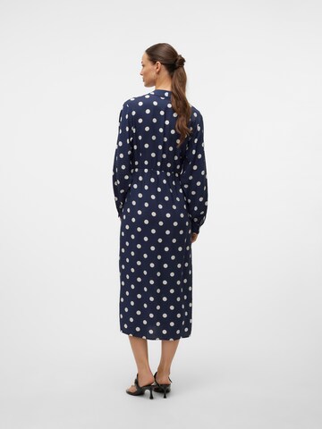 VERO MODA Sukienka koszulowa w kolorze niebieski