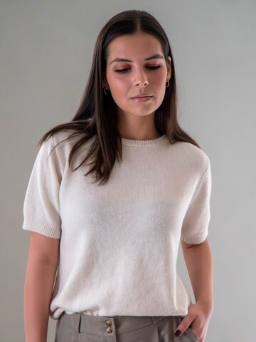 Pull-over 'Nina' WEARABLE STORIES en beige