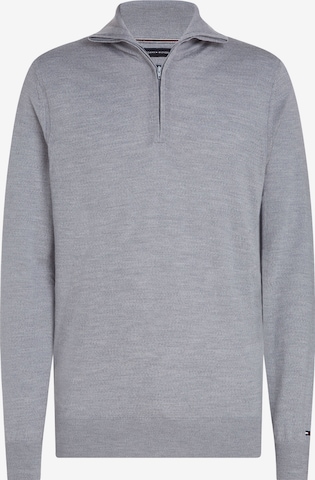 Tommy Hilfiger Tailored Sweater in Grey: front