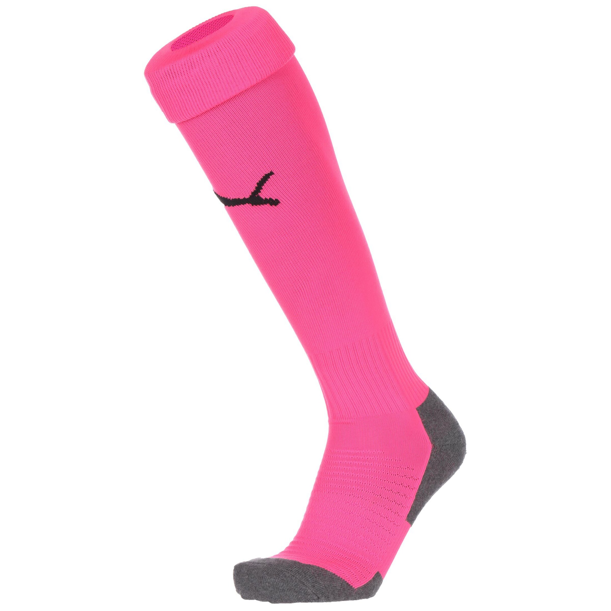 PUMA Kousen 'Team Liga' in Roze: voorkant