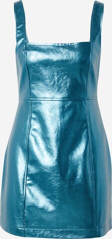 Nasty Gal Φόρεμα κοκτέιλ σε μπλε: μπροστά