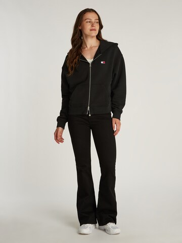 Tommy Jeans Curve Кофта на молнии в Черный