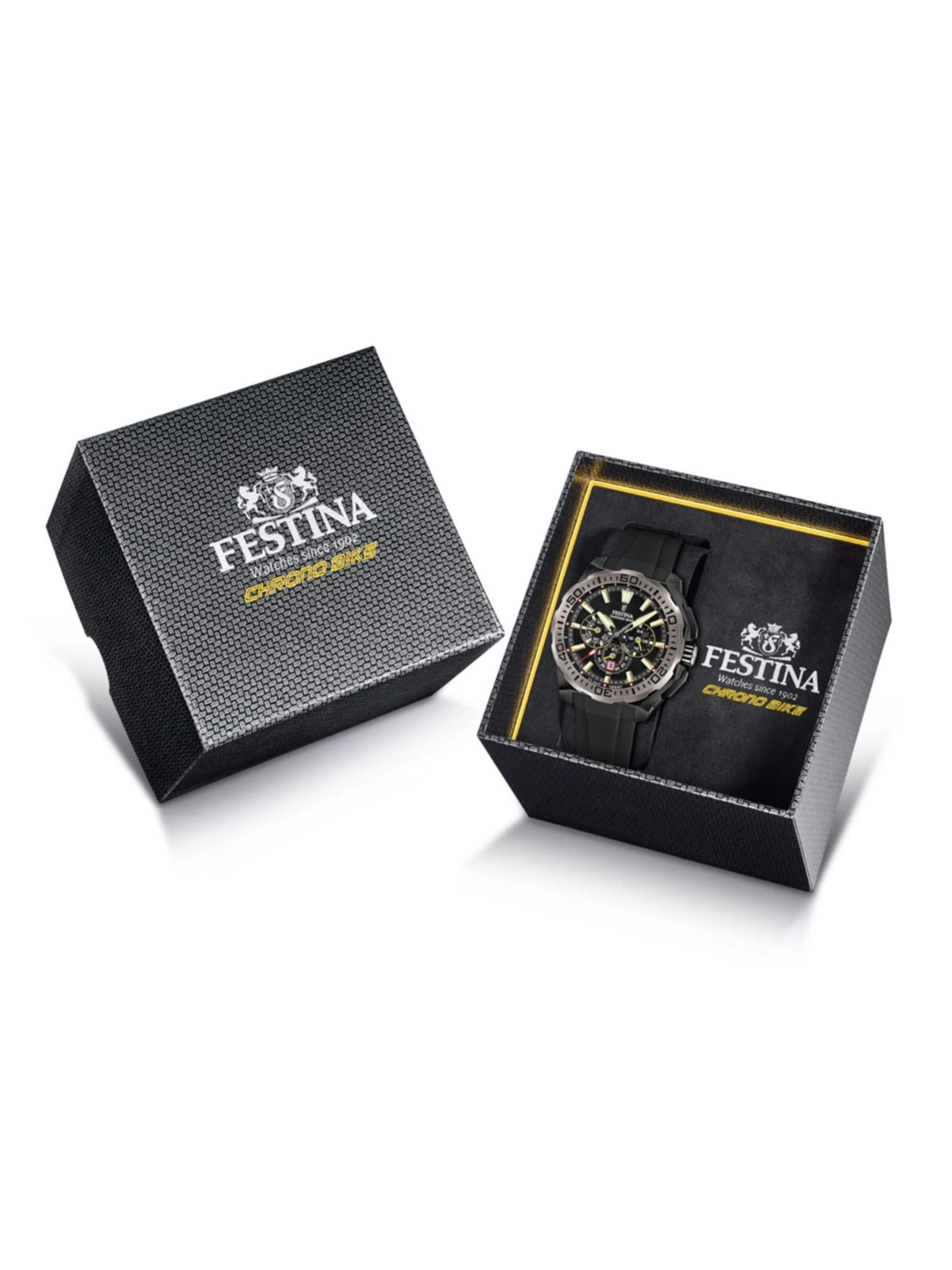 FESTINA Analoguhr 'Chrono Bike'‌‌‌‌‌‌‌‌‌ in Schwarz