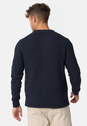 INDICODE JEANS Sweater 'Justice' in Blue