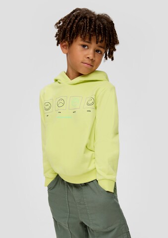 s.Oliver Sweatshirt in Green: front