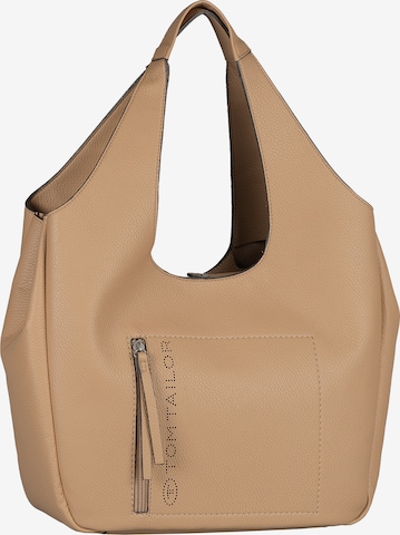 TOM TAILOR - Shopper 'Analisa' en marrón: frente