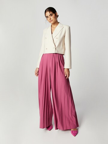 Guido Maria Kretschmer Women Wide leg Broek 'Lucila' in Roze