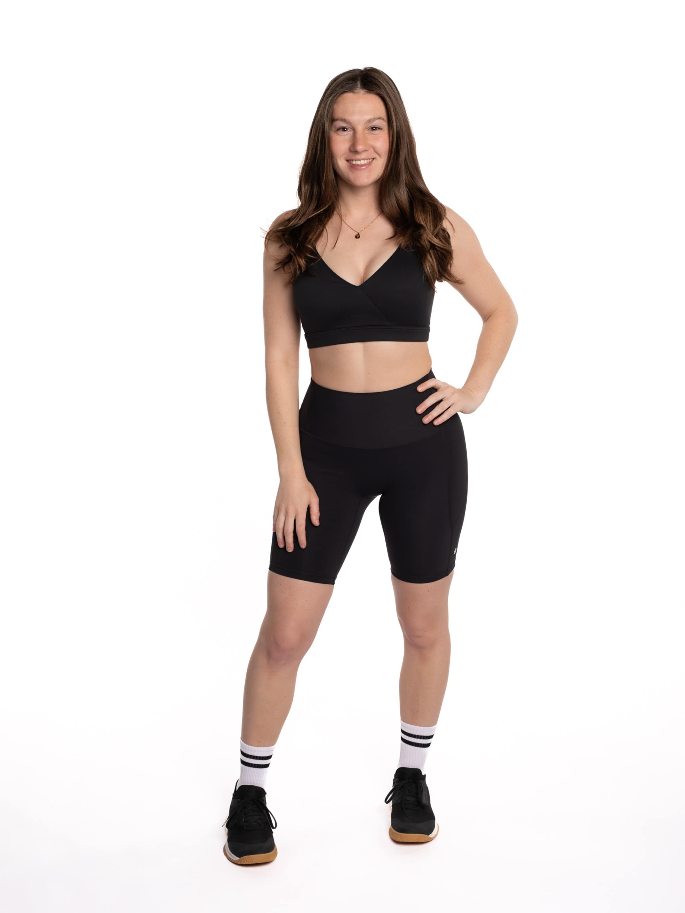 mymotus High support Sport bh 'mymotus®, medium support, black, FB133.' in Zwart