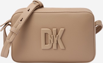 DKNY - Bolso de hombro en beige: frente