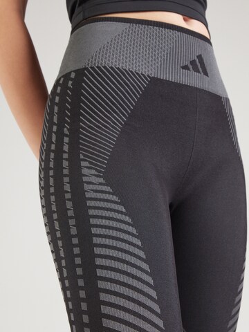 ADIDAS PERFORMANCE Skinny Sports trousers in Black