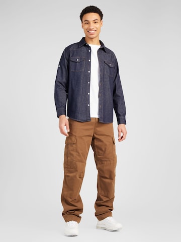 AÉROPOSTALE Regular fit Overhemd in Blauw