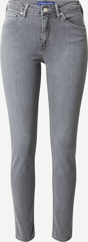 SCOTCH & SODA Skinny Jeans 'Haut' in Grey: front