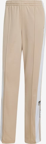 ADIDAS ORIGINALS Штаны 'Adibreak' в Бежевый: спереди