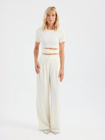 Hiccup - Calças de fato em branco: frente