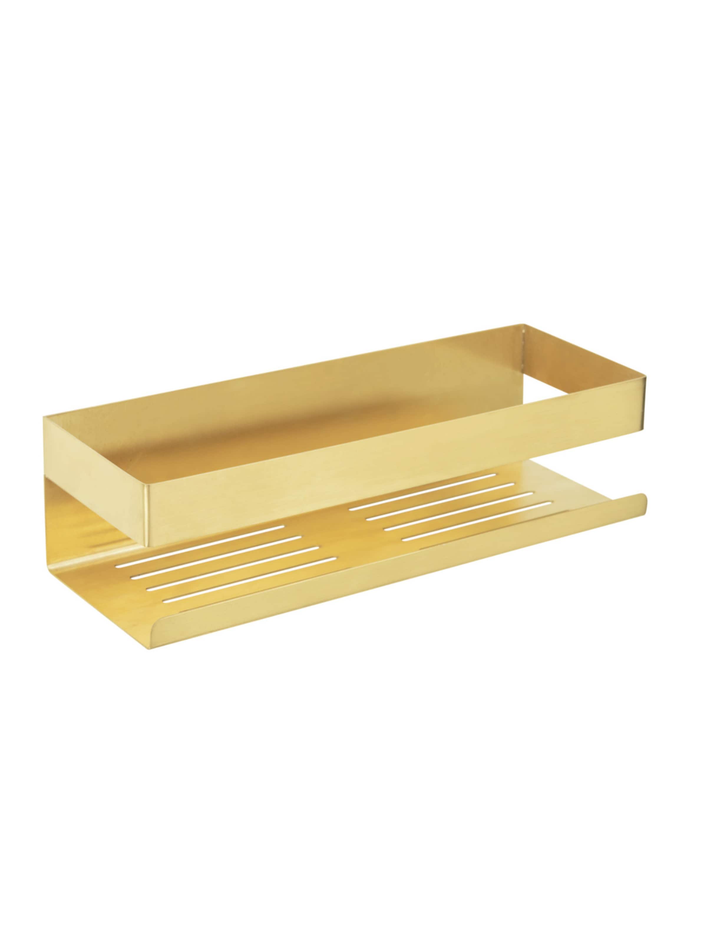 Wenko Wandablage in Gold: Vorderseite