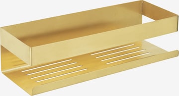 Wenko Shower Accessories in Gold: front