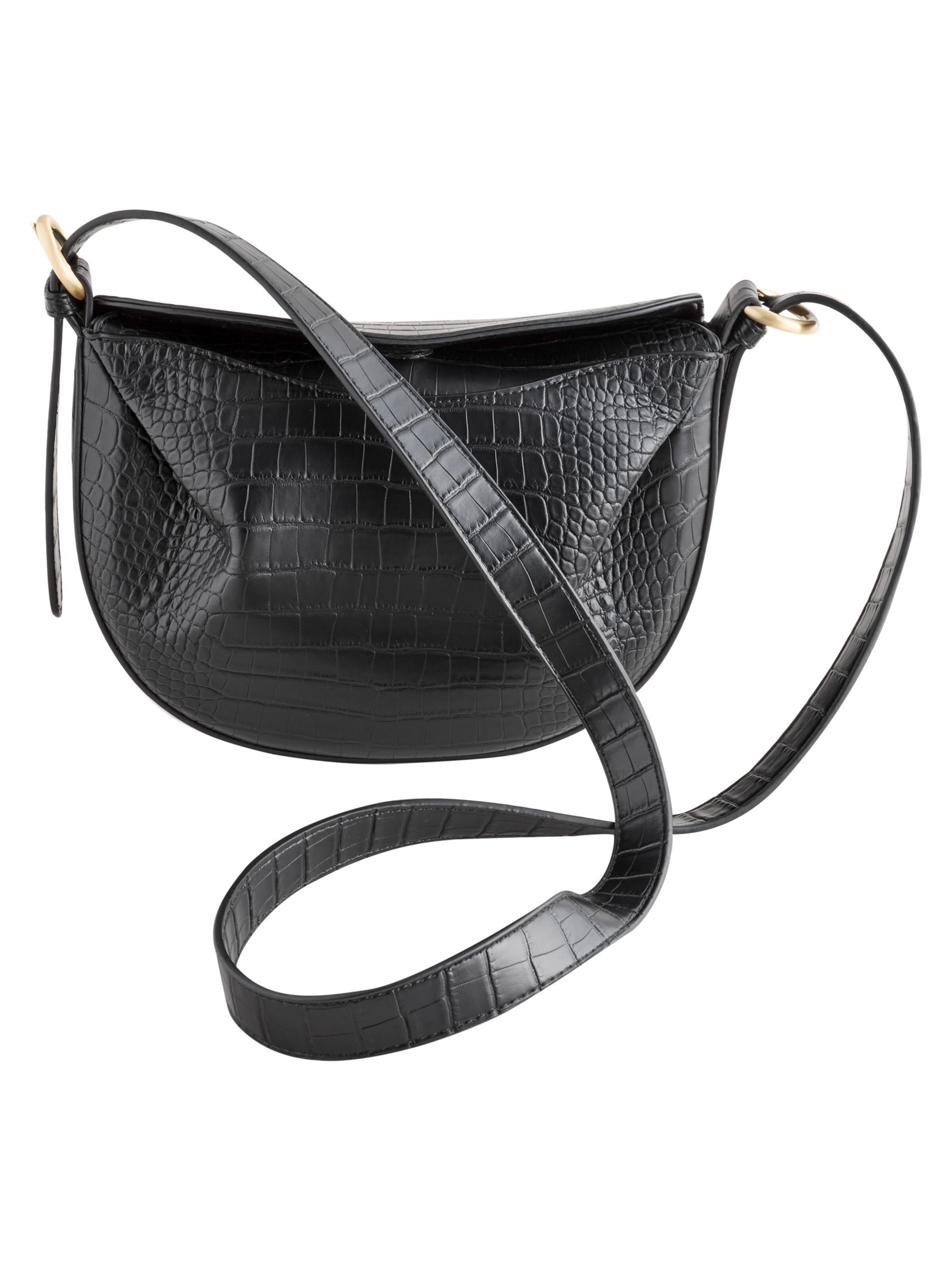 Next Taška přes rameno – černá: přední strana