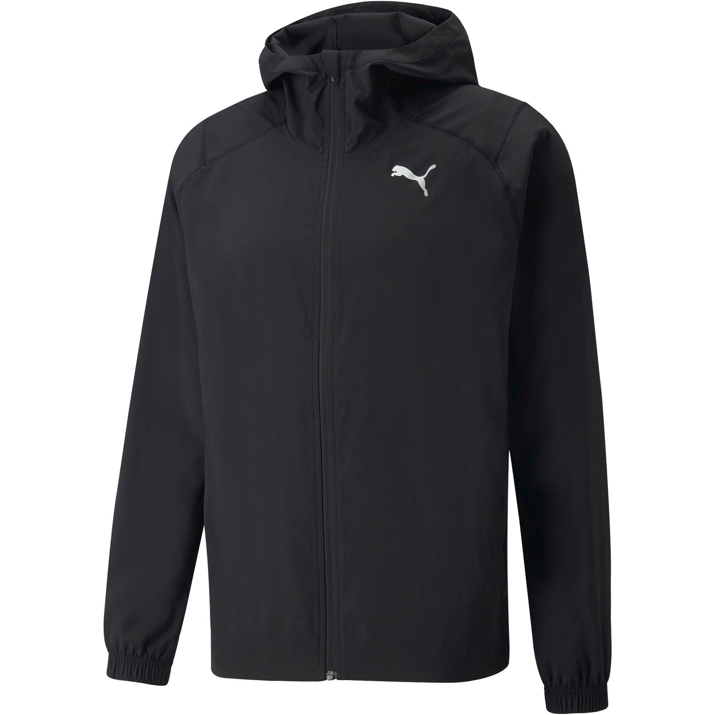 PUMA Training Jacket 'Vent' in Black: front