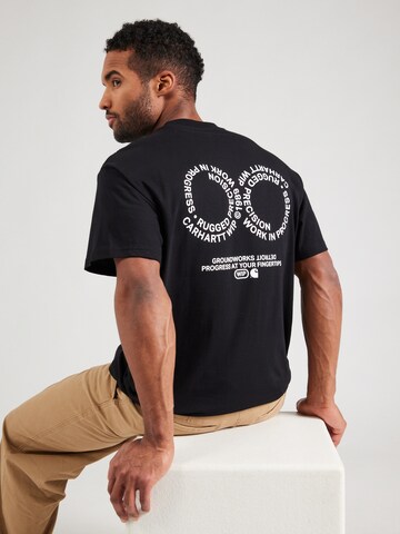 Carhartt WIP - Camisa 'Rotation' em preto: frente