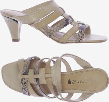 COMMA Sandals & High-Heeled Sandals in 38 in Beige: front