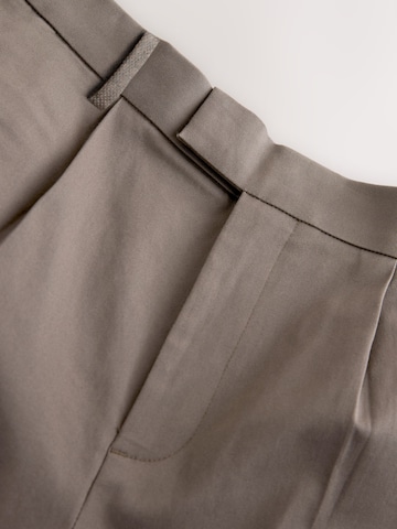 Next Regular Veckad byxa i brun