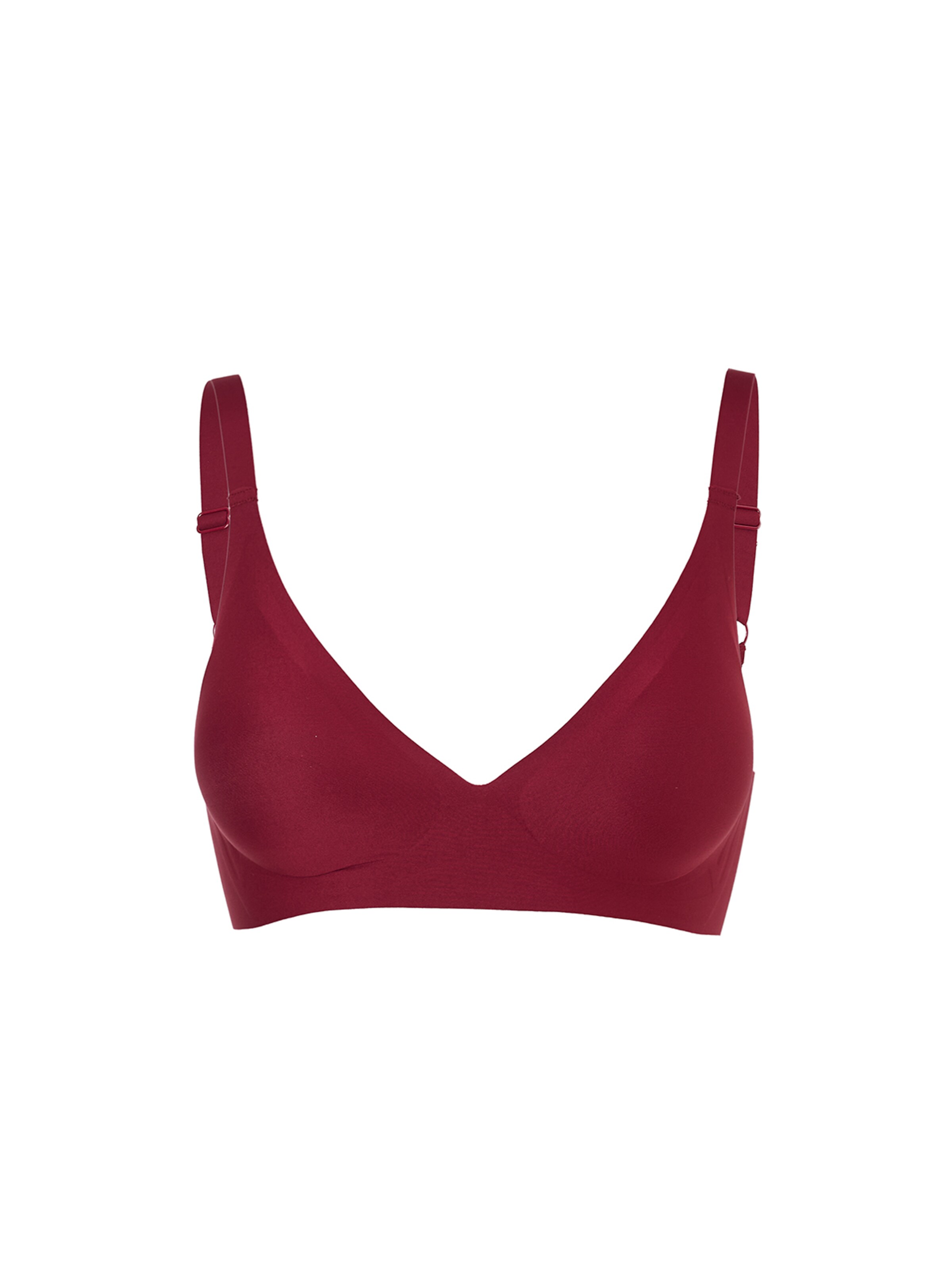 Dagi Triangel BH in Rot: Vorderseite