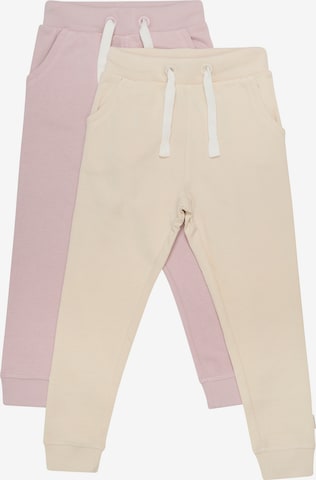 MINYMO - Tapered Calças em bege: frente