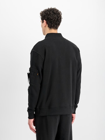 ALPHA INDUSTRIES Between-Season Jacket in Black: back
