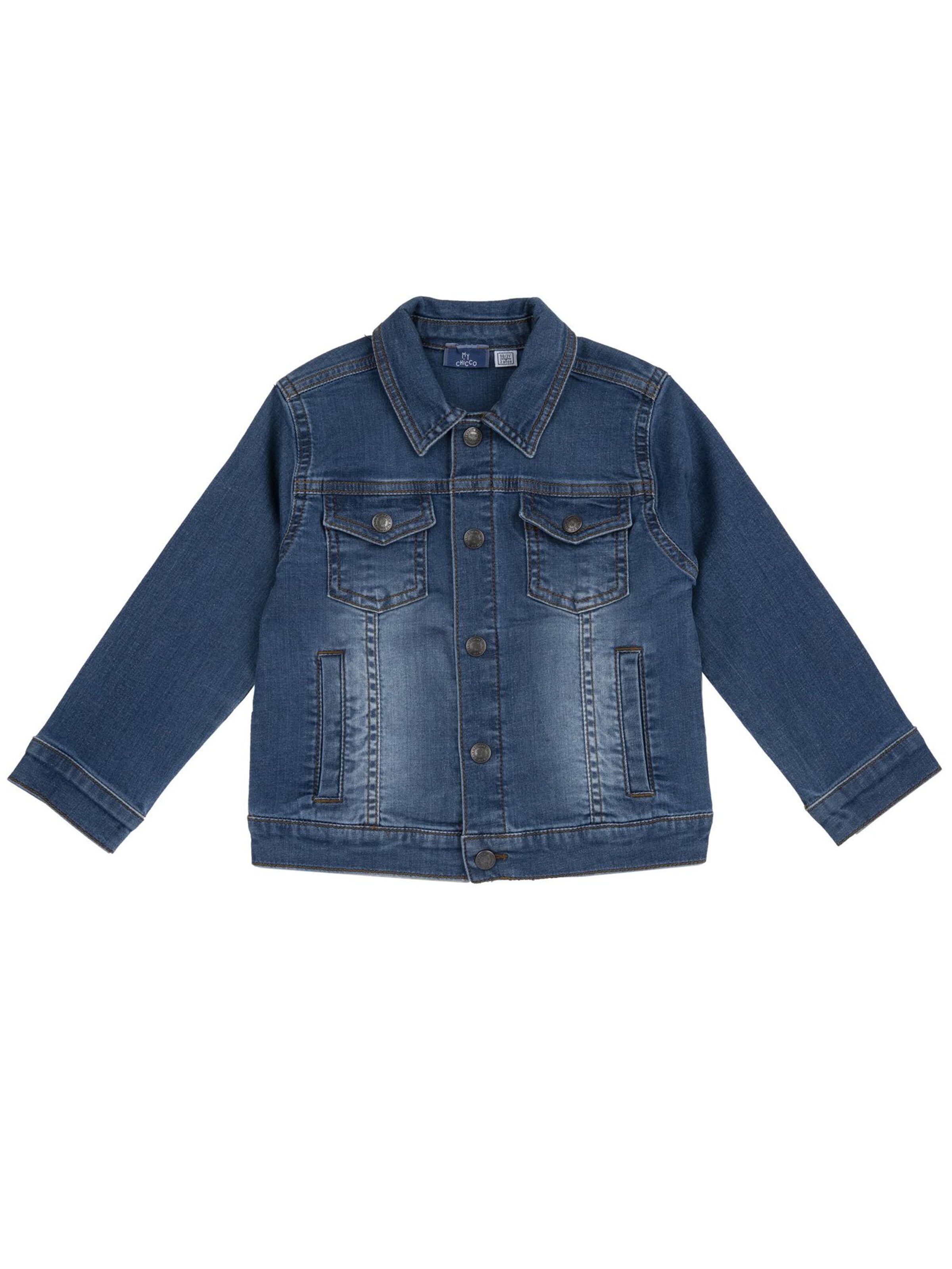 Chicco Prehodna jakna | modra barva: sprednja stran