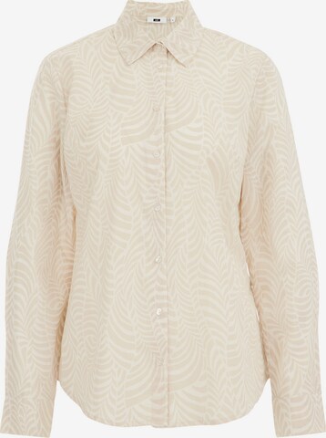 WE Fashion Blus i beige: framsida