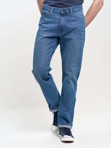 BIG STAR Regular Jeans 'Trent' in Blauw: voorkant