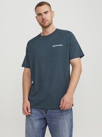 T-Shirt Jack & Jones Plus en vert : devant