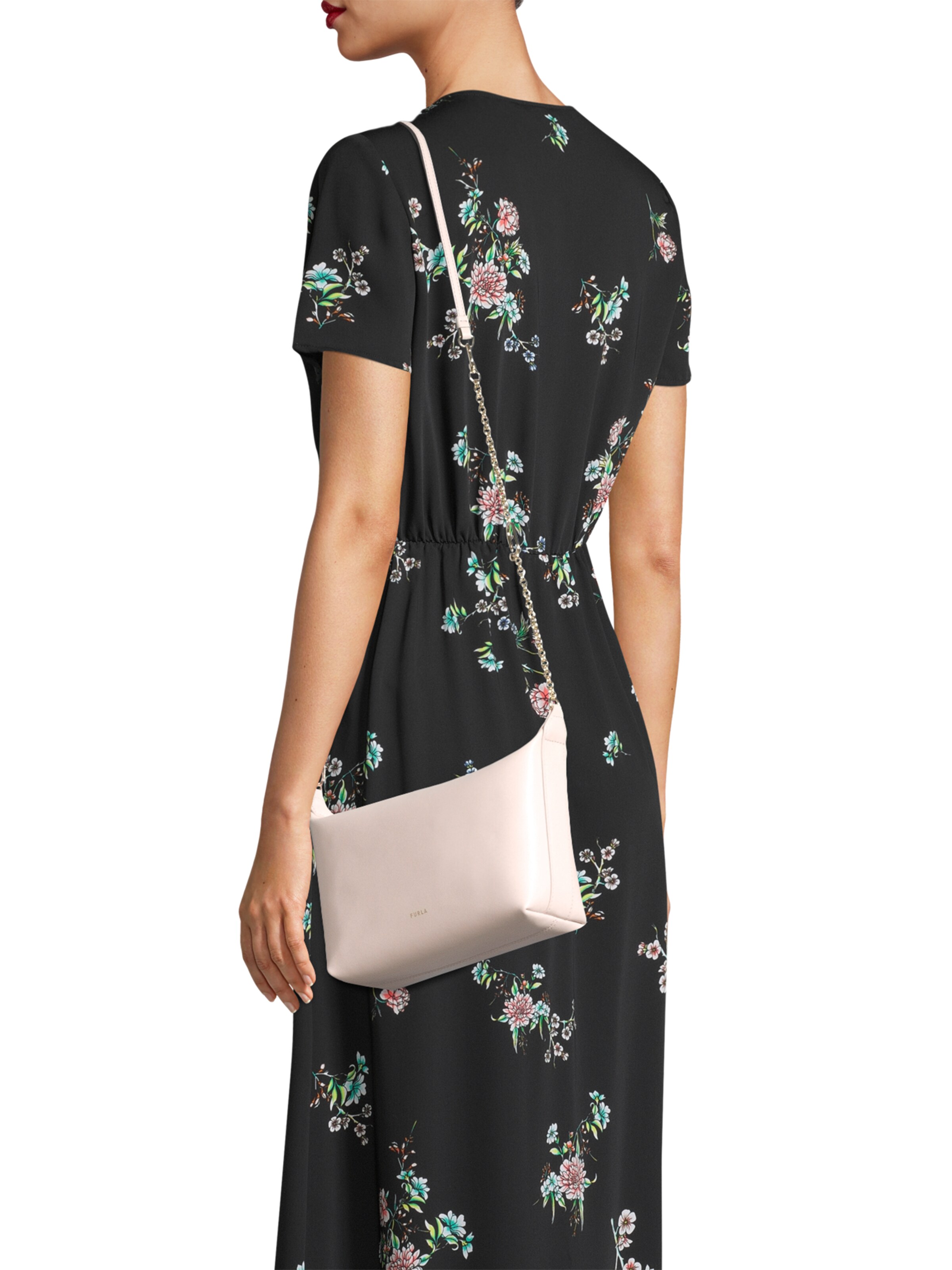 FURLA Τσάντα ώμου 'NUVOLA' σε ροζ