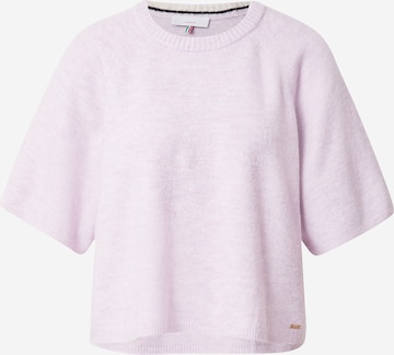 Pull-over 'CLASSY' CINQUE en violet : devant