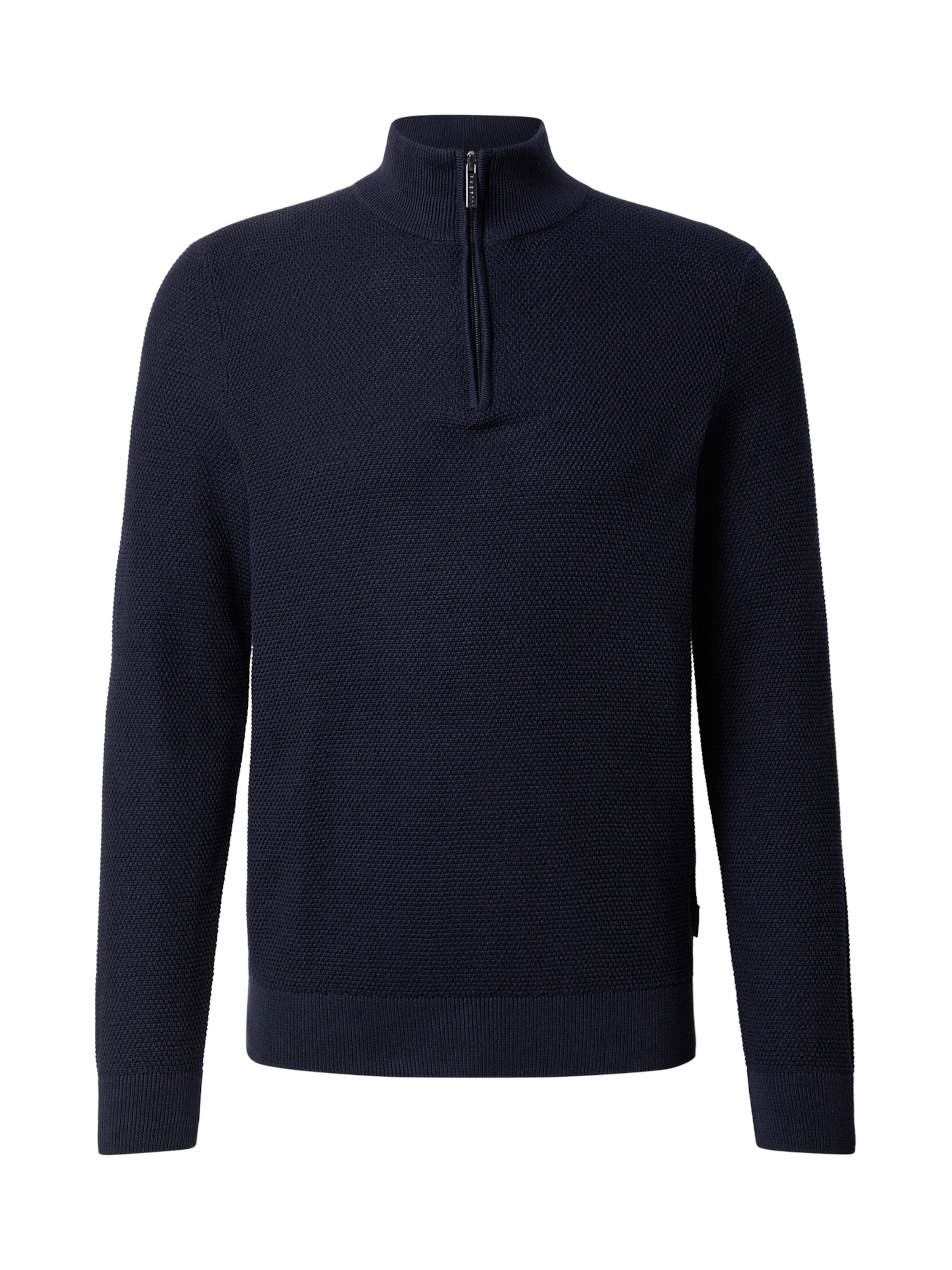 bugatti Sweter w kolorze niebieski: przód