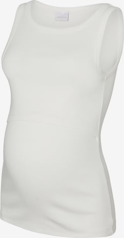MAMALICIOUS Top in Wit: voorkant