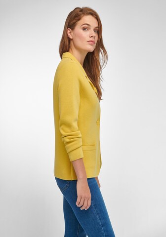 Cardigan Peter Hahn en jaune