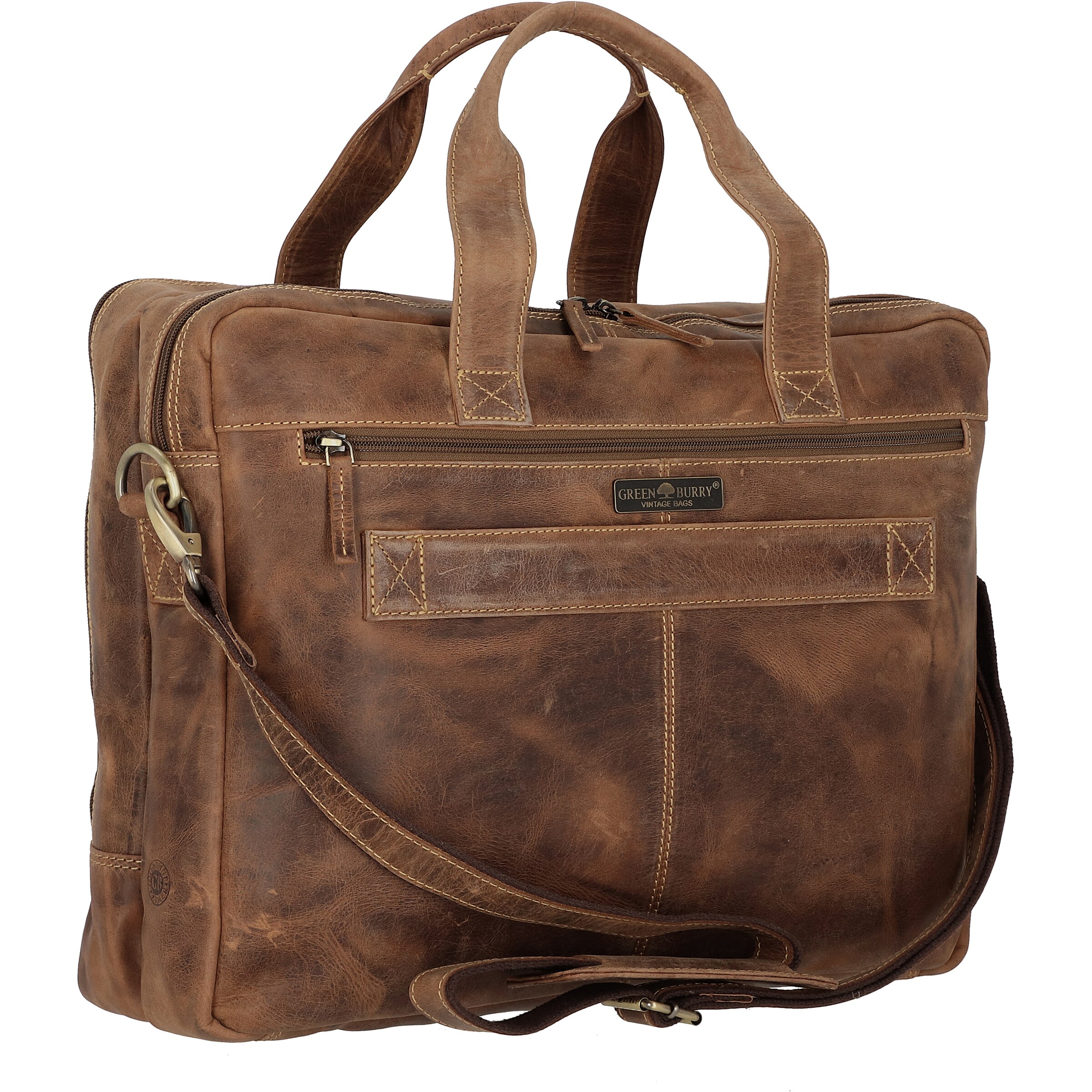 GREENBURRY Document bag in Brown