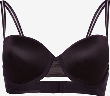 Soutien-gorge NATURANA en violet : devant