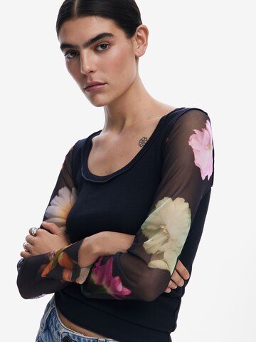 Desigual Tričko - Čierna