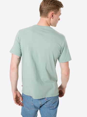 LEVI'S ® Regular Тениска 'Housemark Graphic Tee' в зелено