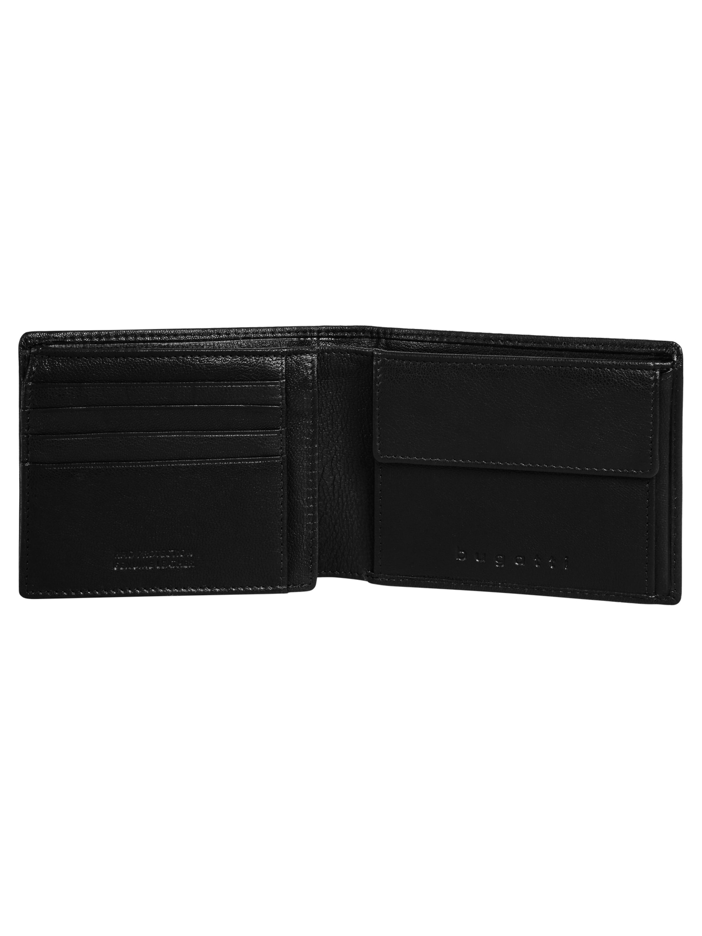 bugatti Wallet 'BLACK MAGIC' in Black