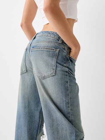 Loosefit Jean Bershka en bleu