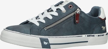 MUSTANG Sneakers laag in Blauw: voorkant