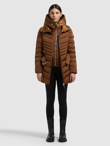Cappotto invernale 'Kina2' di khujo in marrone
