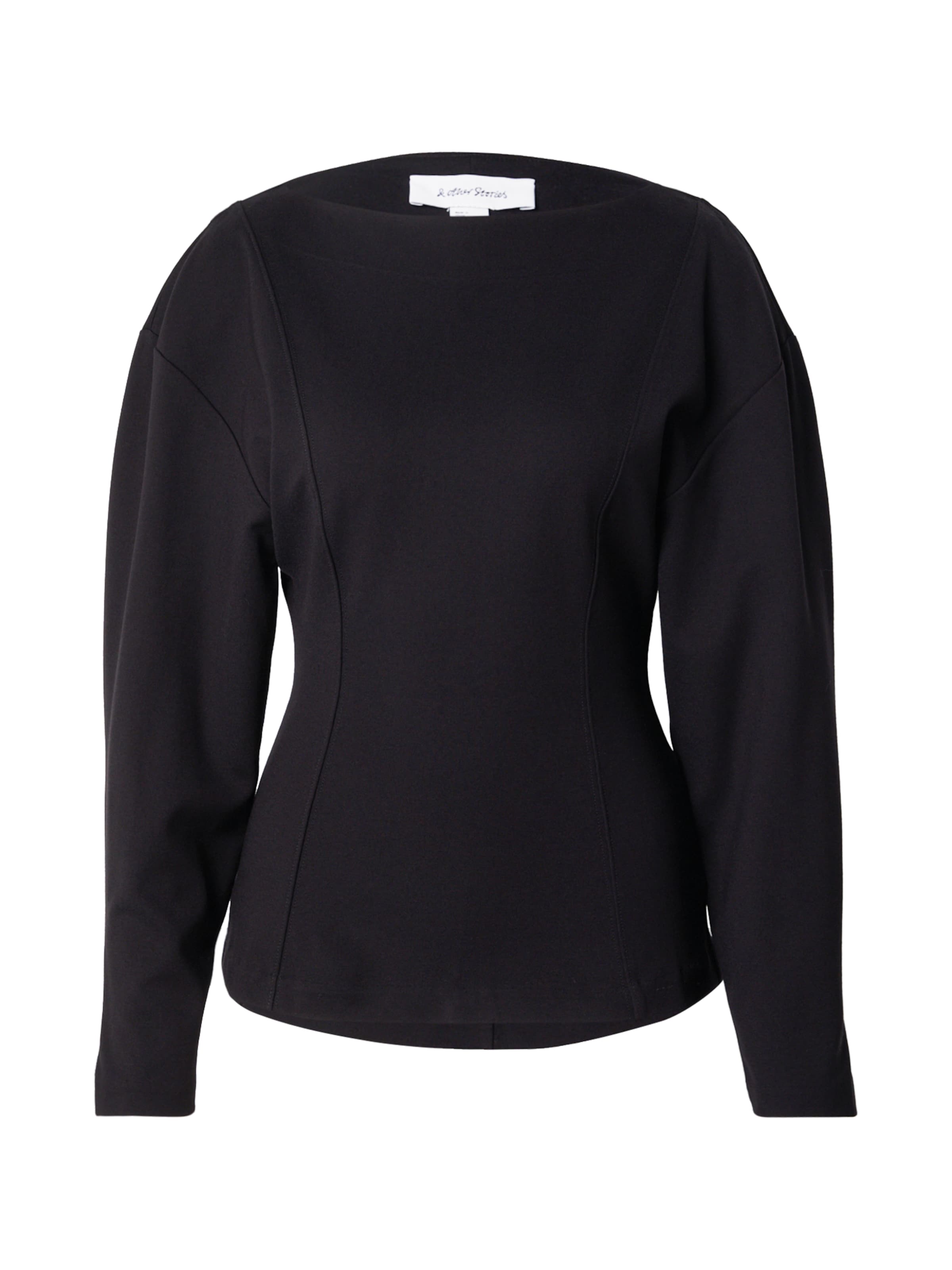 & Other Stories Тениска в черно: отпред