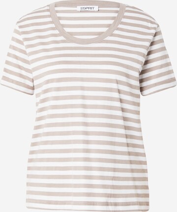 T-shirt ESPRIT en gris : devant